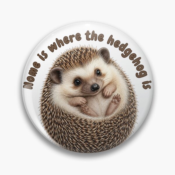 Item preview, Hedgehog quote designed and sold by MoonMonkeyNbear.