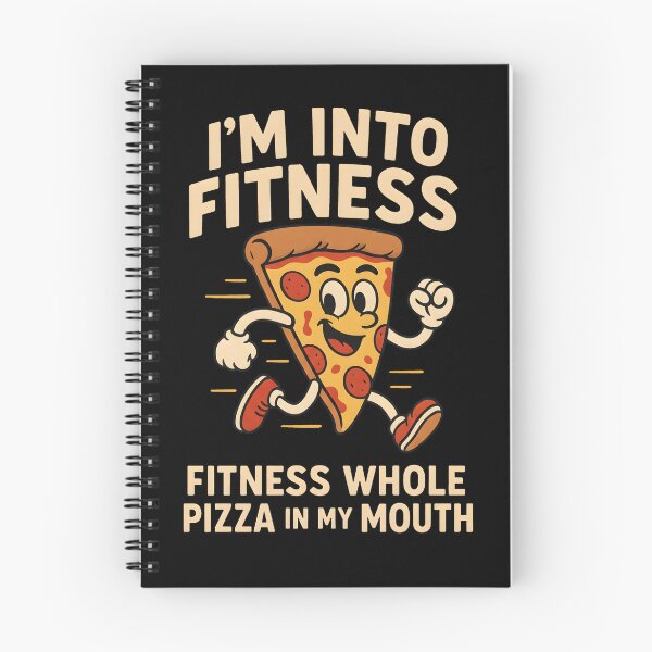 Item preview, Im Into Fitness Whole Pizza In My Mouth Funny Running Slice designed and sold by Photo-Sphere101.