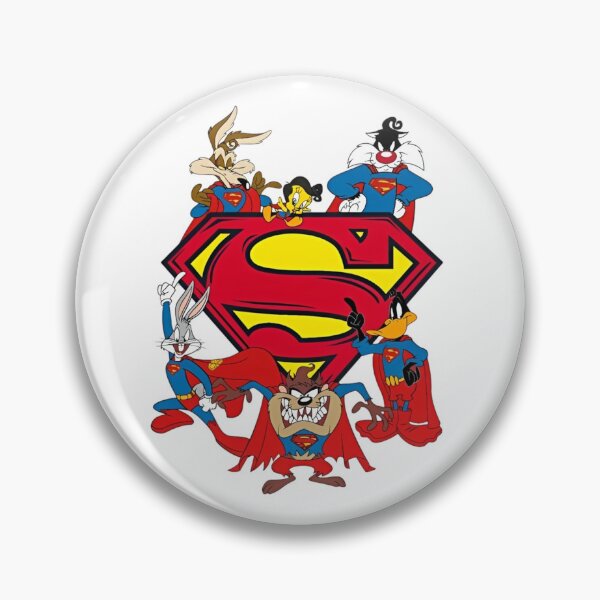 Item preview, Looney Tunes Superheroes Justice Mashup designed and sold by sauruscreated.