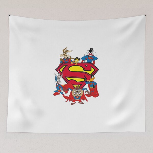Item preview, Looney Tunes Superheroes Justice Mashup designed and sold by sauruscreated.