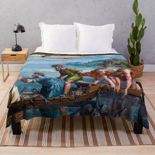 Item preview, The Miraculous Draught of Fishes designed and sold by artofuniverse.