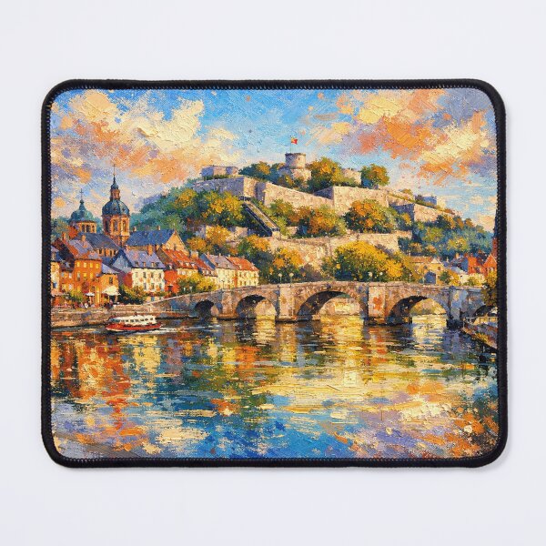 Item preview, A painting of Namur, Belgium – A Beautiful City in Europe. designed and sold by GalleryKauffeld.