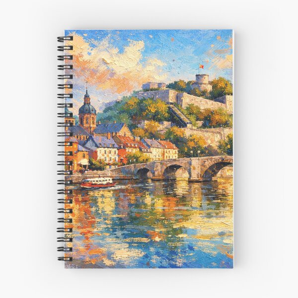 Item preview, A painting of Namur, Belgium – A Beautiful City in Europe. designed and sold by GalleryKauffeld.