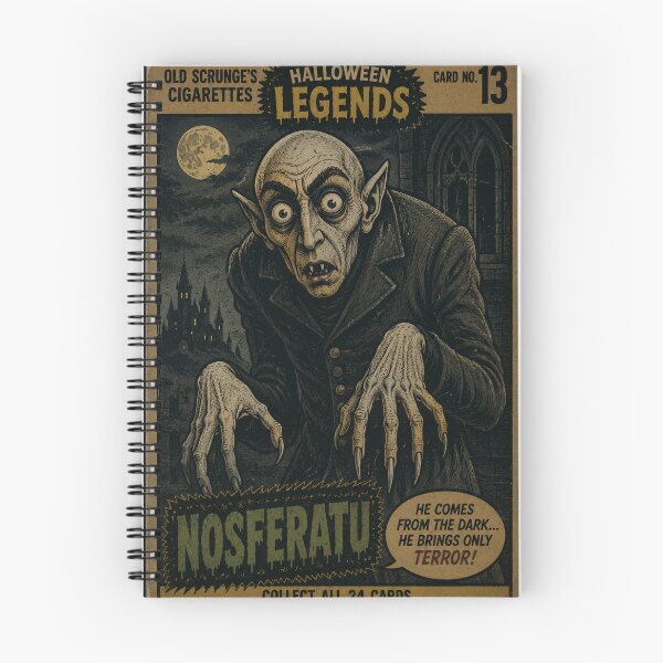 Item preview, Nosferato - Halloween Trading Cards designed and sold by halibutgoatramb.