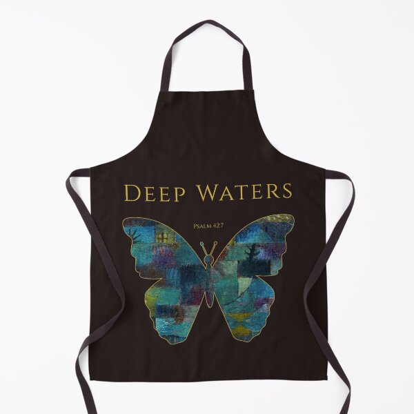 Item preview, Deep Waters Butterfly Christian Art Scripture Faith Gift Many Parts One Beauty Psalm 42 7 designed and sold by KittenAndCo.