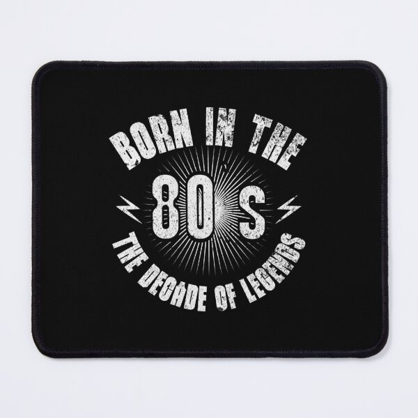 Item preview, Born in the 80s – The Decade of Legends Retro designed and sold by FeverVoid.