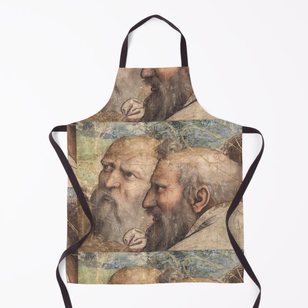 Item preview, Two Bearded Elders in Renaissance Fresco designed and sold by artofuniverse.