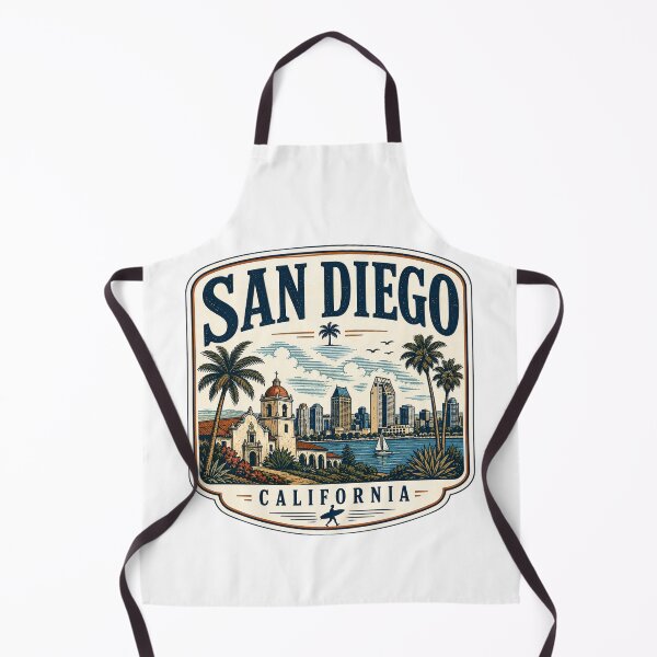 Item preview, San Diego - California designed and sold by GoodOldVintage.