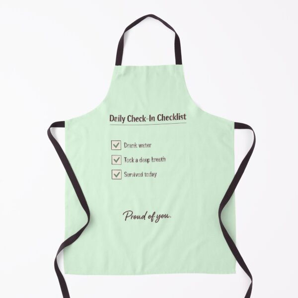 Item preview, Proud Of You Daily Self Care Checklist Mental Health Reminder designed and sold by Timeless Junction.