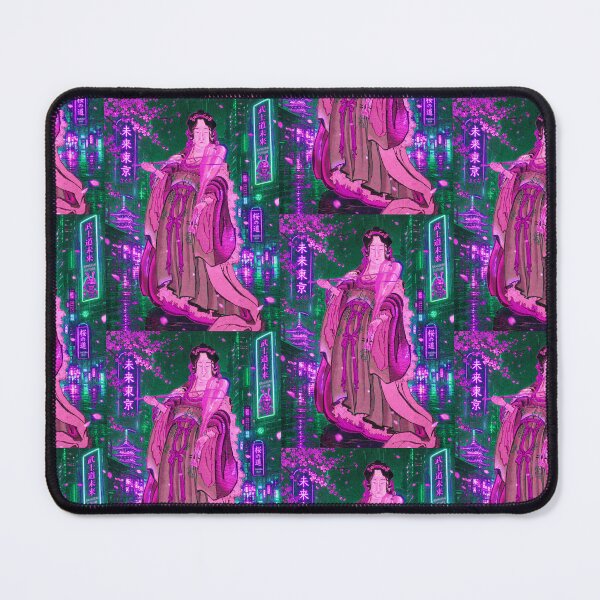 Item preview, Cyberpunk Geisha – Neon Sakura Samurai Future Japan designed and sold by RhymeArc.