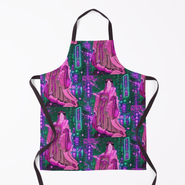 Item preview, Cyberpunk Geisha – Neon Sakura Samurai Future Japan designed and sold by RhymeArc.