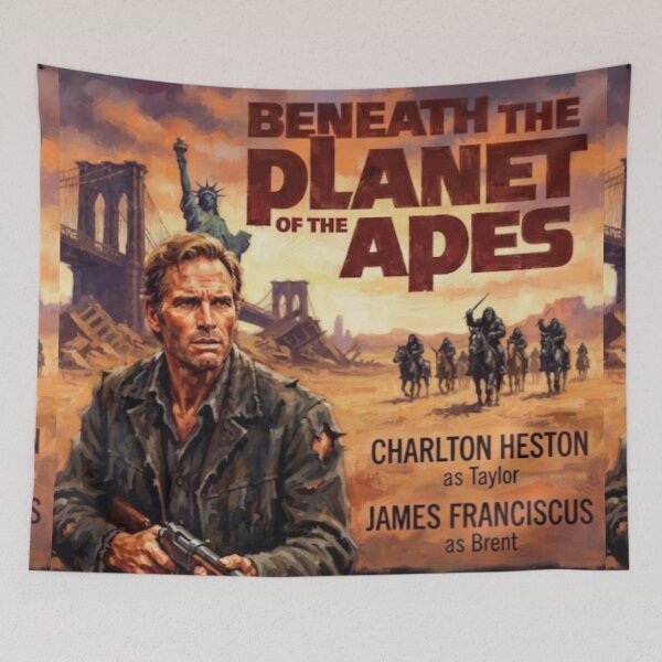 Item preview, Beneath the Planet of the Apes Fine Art Tribute designed and sold by Art's Diner.