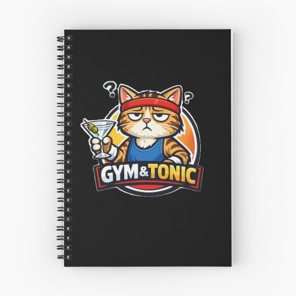 Item preview, Gym I Thought You Said Gin Funny Sarcastic Cat – Cat Lover Gym Humor Design designed and sold by AYACHI90.