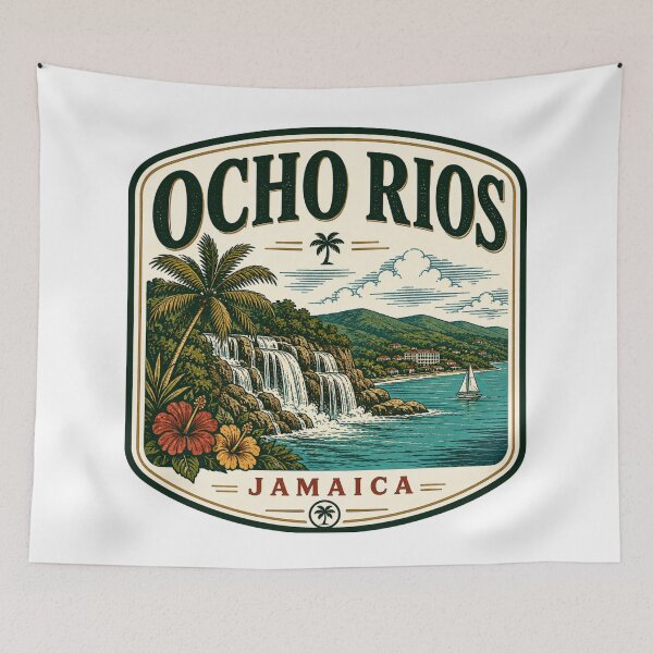 Item preview, Ocho Rios - Jamaica designed and sold by GoodOldVintage.