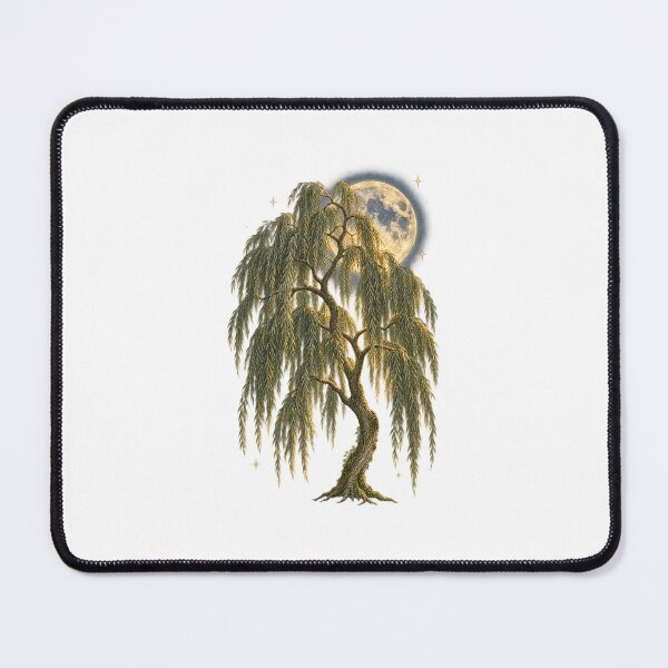 Item preview, Weeping Willow | Moonlit Botanical Art | Sympathy Remembrance Gift designed and sold by Brackenlume Studio.