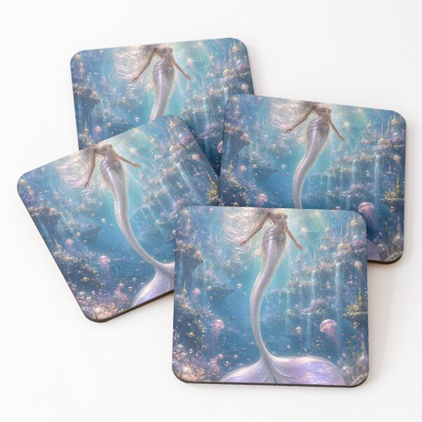 Item preview, Pearl Mermaid designed and sold by WildWondersArt.