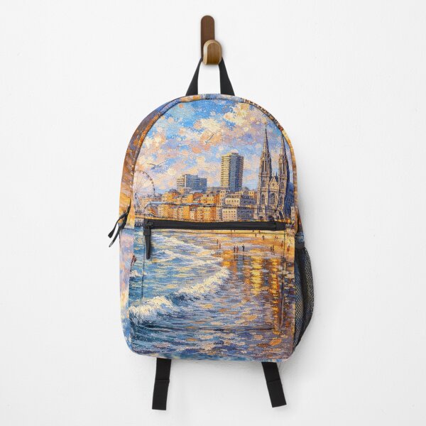 Item preview, A painting of Ostend, Belgium – A Beautiful City in Europe. designed and sold by GalleryKauffeld.
