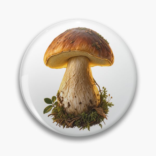 Item preview, Porcini Mushroom | Vintage Botanical Kitchen Art | Gourmet Forager Gift designed and sold by Brackenlume Studio.