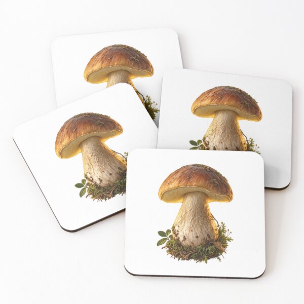 Item preview, Porcini Mushroom | Vintage Botanical Kitchen Art | Gourmet Forager Gift designed and sold by Brackenlume Studio.