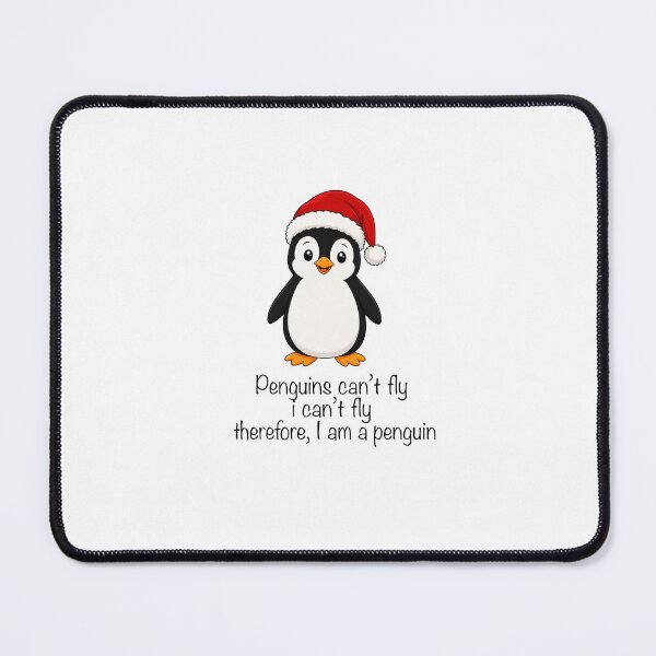 Item preview, Funny Christmas Penguin designed and sold by StudioAyinla.