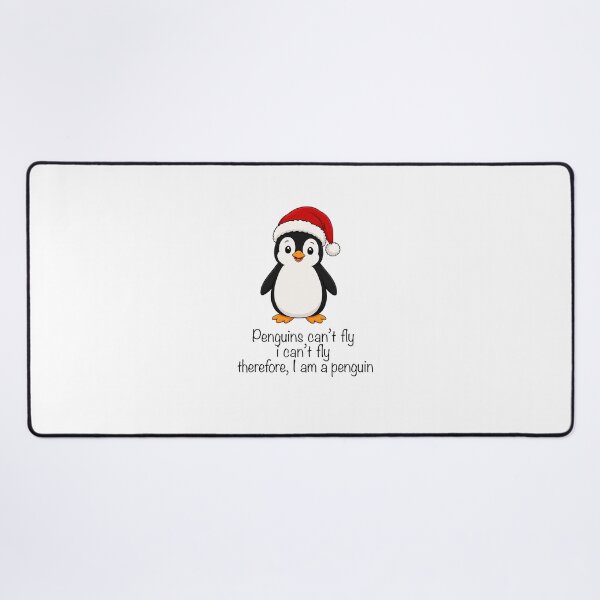Item preview, Funny Christmas Penguin designed and sold by StudioAyinla.