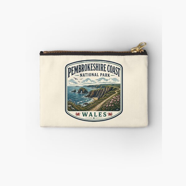 Item preview, Pembrokeshire Coast National Park - Wales  designed and sold by GoodOldVintage.