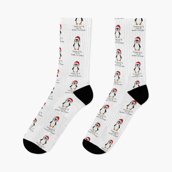 Item preview, Funny Christmas Penguin designed and sold by StudioAyinla.