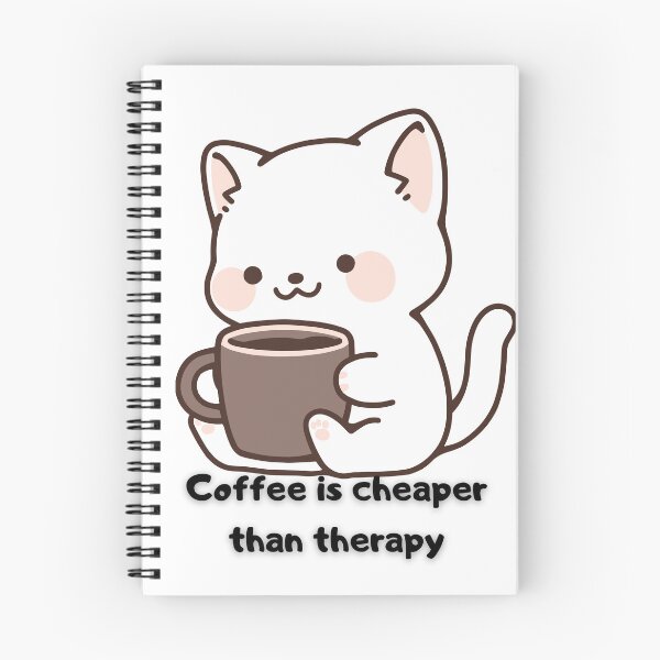 Item preview, Coffee Lover Cat ☕? | Cute Cat Reel designed and sold by Cool Tee World .