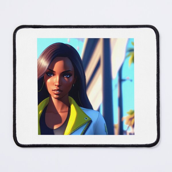 Item preview, Jasmine Tookes Sunny Cartoon (Ai Art) designed and sold by villasenormarin.