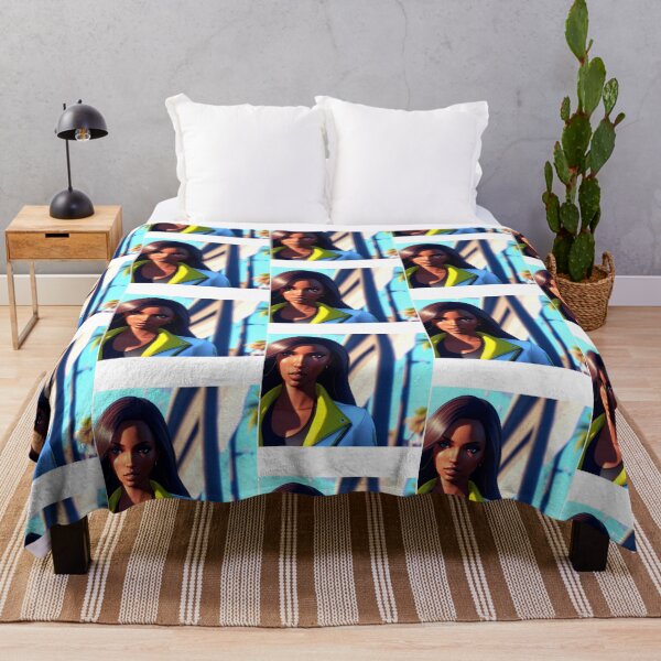 Item preview, Jasmine Tookes Sunny Cartoon (Ai Art) designed and sold by villasenormarin.