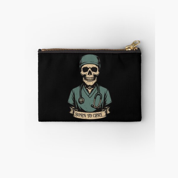 Item preview, Born to Care Skeleton with Stethoscope designed and sold by FeverVoid.
