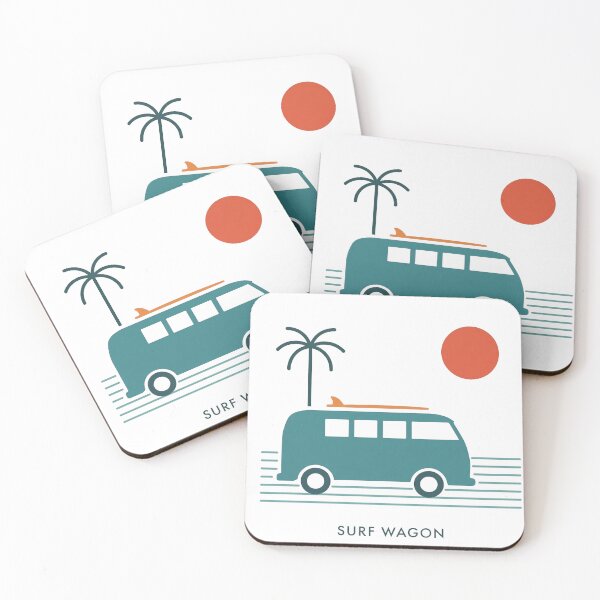 Item preview, Surf wagon surfmobil designed and sold by alex889art.