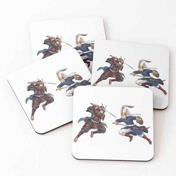 Item preview, Samurai vs Ottoman Janissary - Anime Warrior Battle designed and sold by TontikDesign.