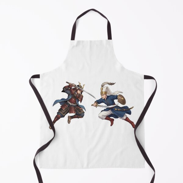 Item preview, Samurai vs Ottoman Janissary - Anime Warrior Battle designed and sold by TontikDesign.
