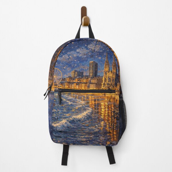 Item preview, Ostend by night painting, Belgium – A Beautiful City in Europe. designed and sold by GalleryKauffeld.