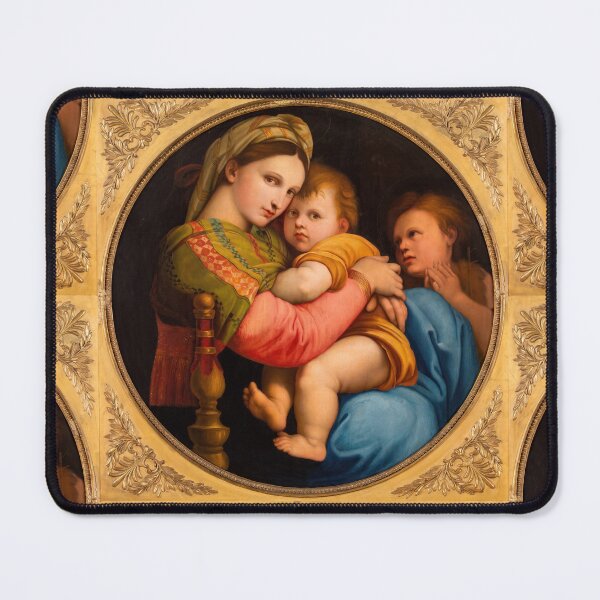 Item preview, Madonna of the Chair with Christ Child designed and sold by artofuniverse.
