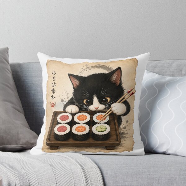 Item preview, Sushi Cat designed and sold by brenorose.