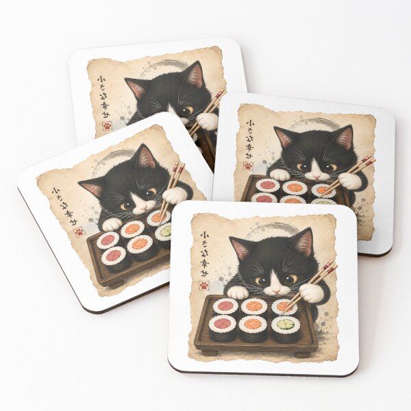 Item preview, Sushi Cat designed and sold by brenorose.