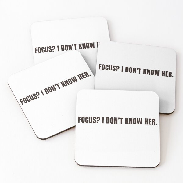 Item preview, Focus? I don’t know her. designed and sold by BRIGHT LITTLE STUDIO.
