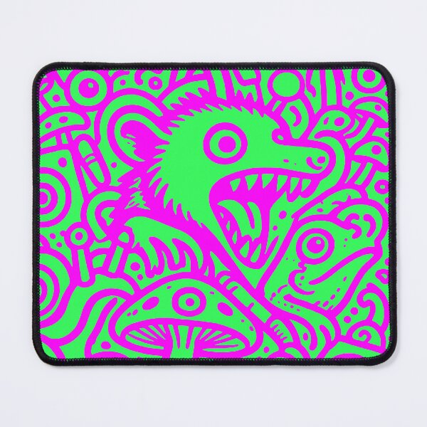 Item preview, Trippy Doodle Chaos – Psychedelic Underground Art designed and sold by UndergroundRavers.
