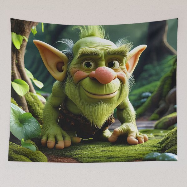 Item preview, Old Fart as a Troll designed and sold by Colin Bentham.