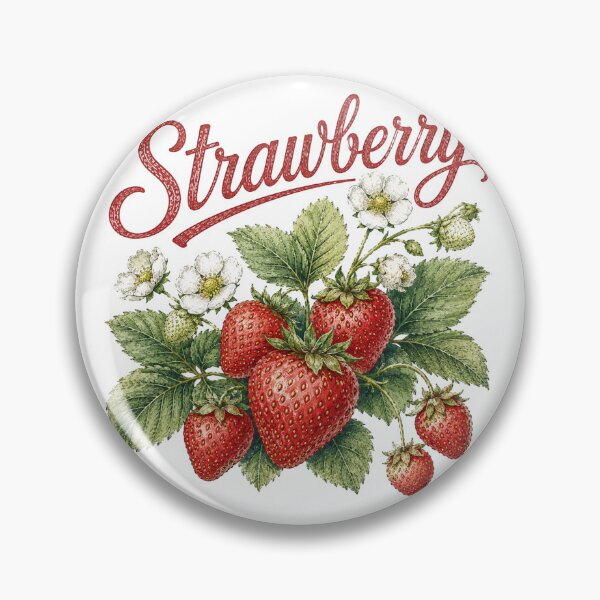Item preview, Vintage Strawberry Lover Botanical Illustration designed and sold by IGArte.