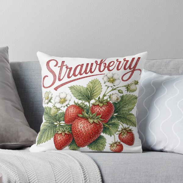 Item preview, Vintage Strawberry Lover Botanical Illustration designed and sold by IGArte.