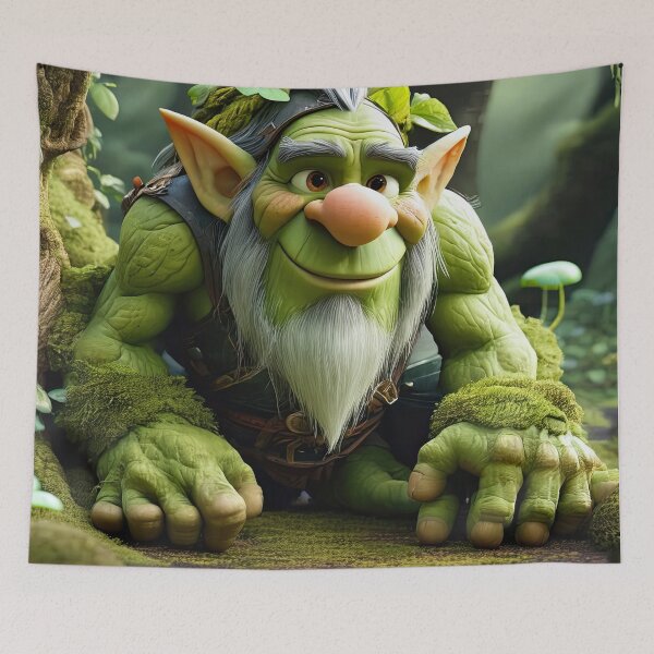 Item preview, Old Fart as a Troll designed and sold by Colin Bentham.