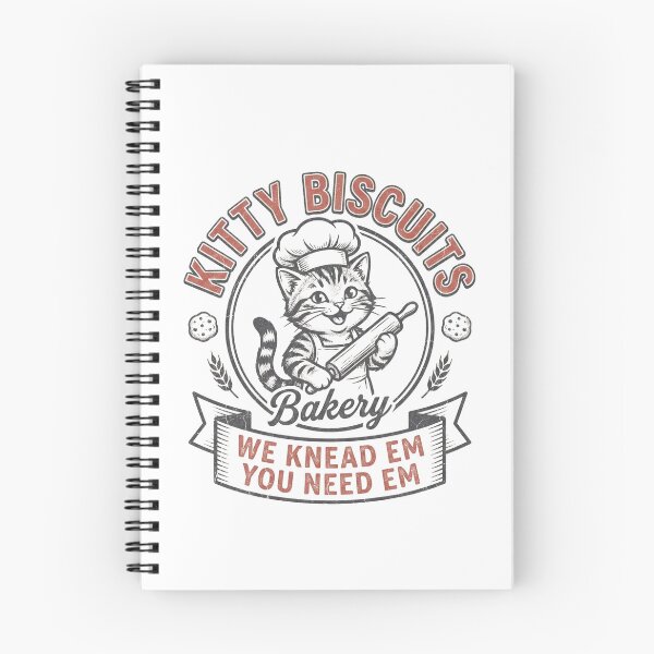 Item preview, Funny Vintage Chef Cat Kitty Biscuits Bakery designed and sold by HometownCozyCo.