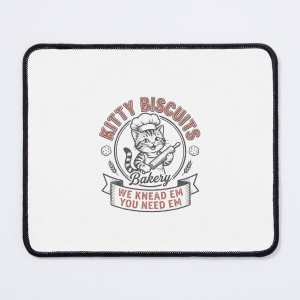 Item preview, Funny Vintage Chef Cat Kitty Biscuits Bakery designed and sold by HometownCozyCo.