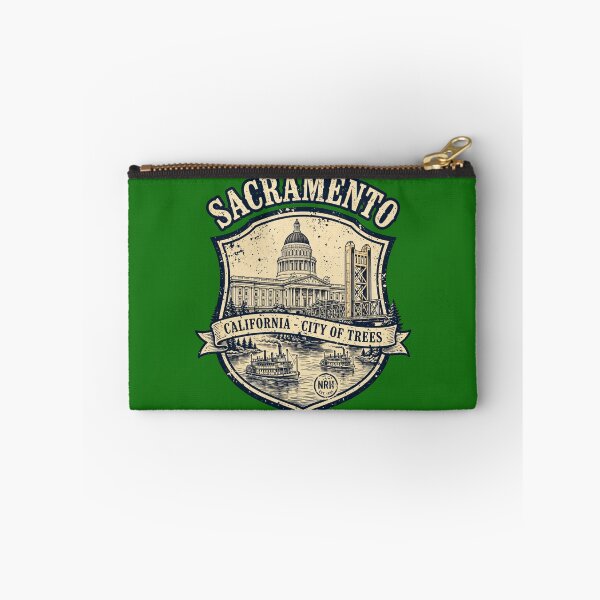 Item preview, Sacramento California City of Trees Vintage Shield designed and sold by Normandy Road Heritage.