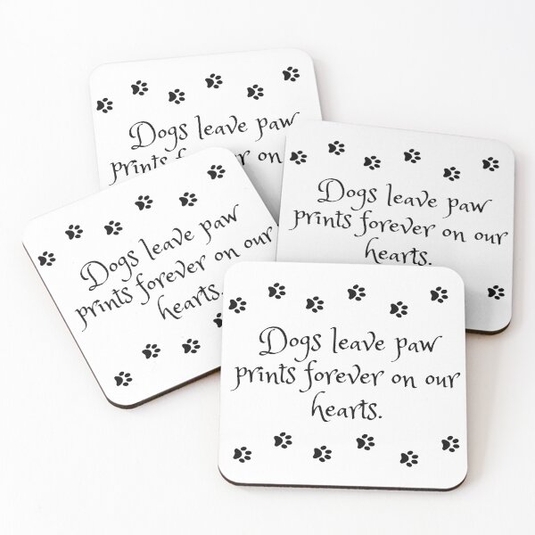 Item preview, Dogs Paw Prints Hearts Sentiment Graphic designed and sold by GiaoCalonas.