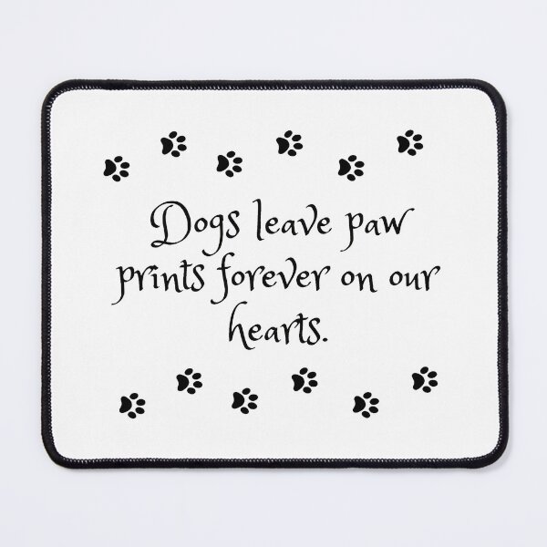 Item preview, Dogs Paw Prints Hearts Sentiment Graphic designed and sold by GiaoCalonas.