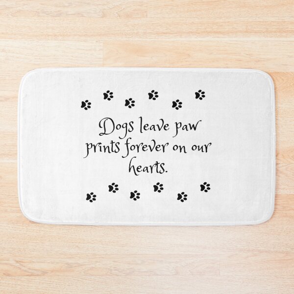 Item preview, Dogs Paw Prints Hearts Sentiment Graphic designed and sold by GiaoCalonas.